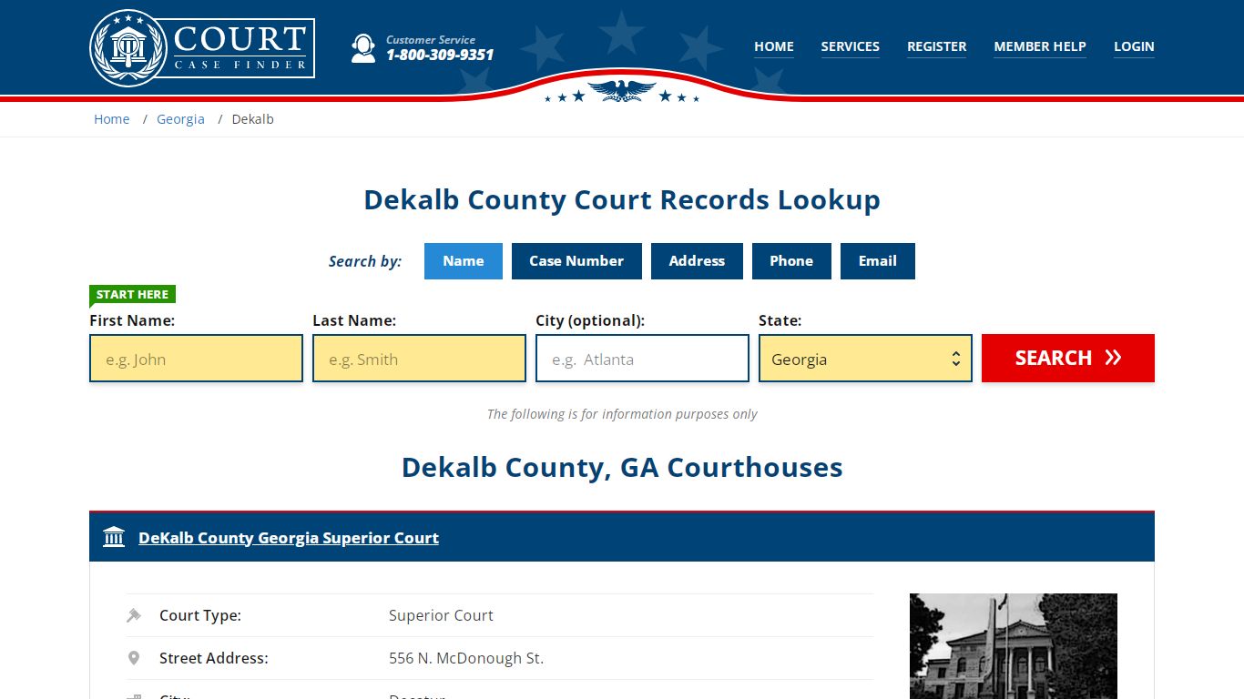 Dekalb County Court Records | GA Case Lookup